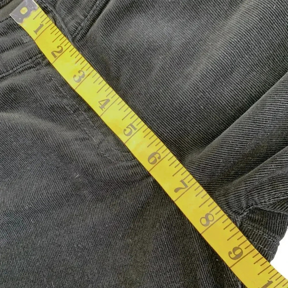 White House Black Market Sleek Bootcut Corduroy Pants Stretchy Size 10R Black - Picture 13 of 16